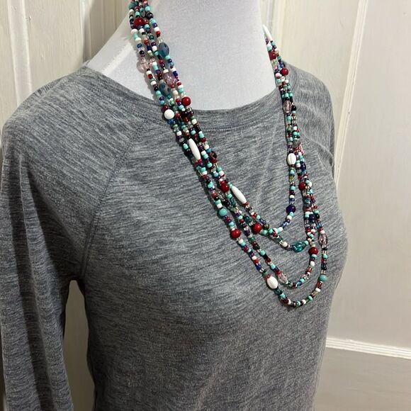 Vintage GAP Women's XS Grey Scoop Neck Long Sleeve T Shirt Light Sweatshirt - Picture 6 of 7